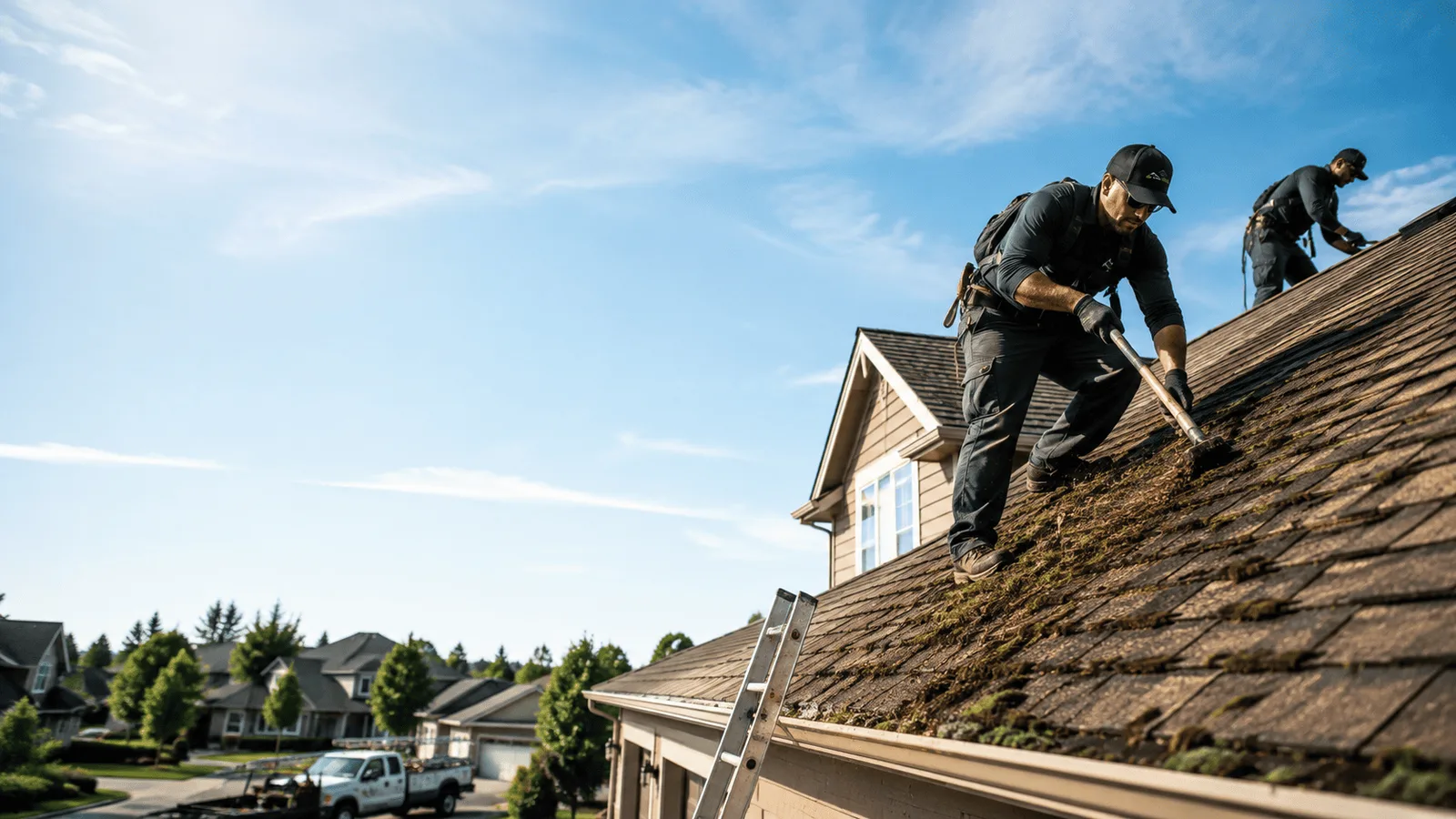 Roof Moss Removal in Mexico, ME near me